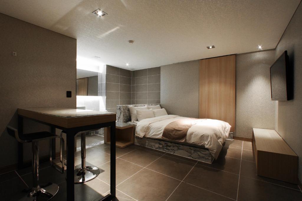 Haeundae Yeoubi Hotel Busan Extérieur photo